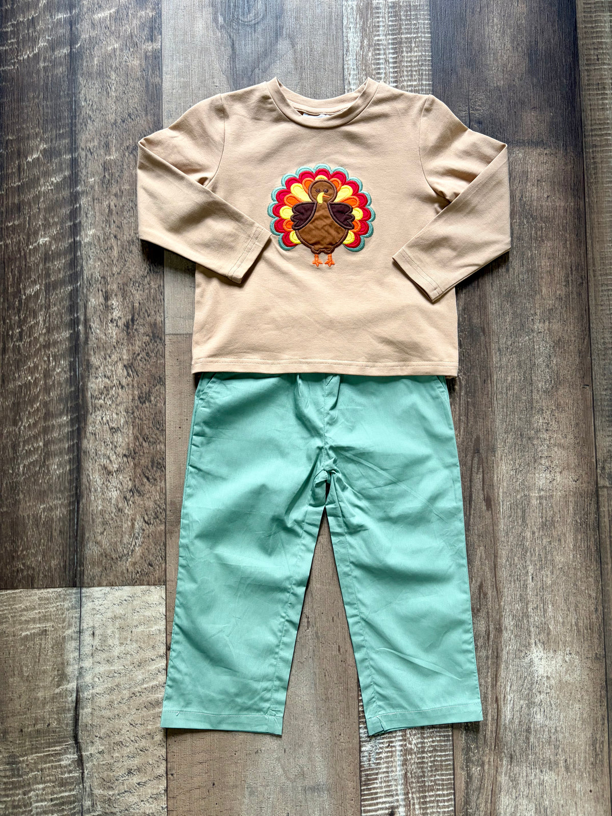 Turkey Tail Long Sleeve Set