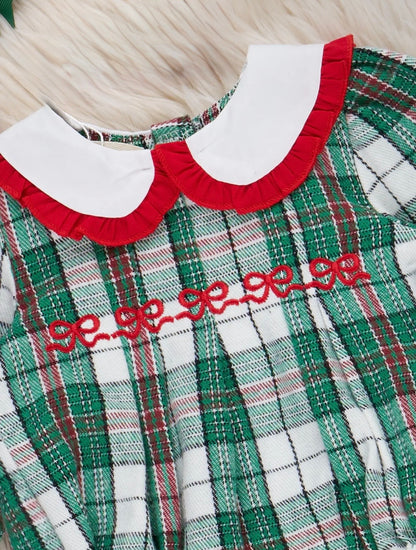 Classic Christmas Plaid Bubble