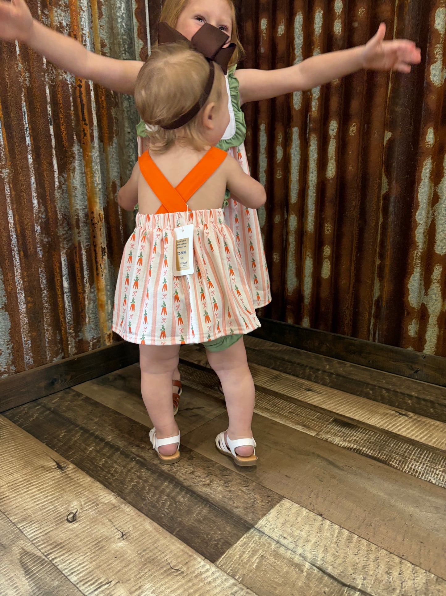 Peter Rabbit Embroidered Bloomer Set