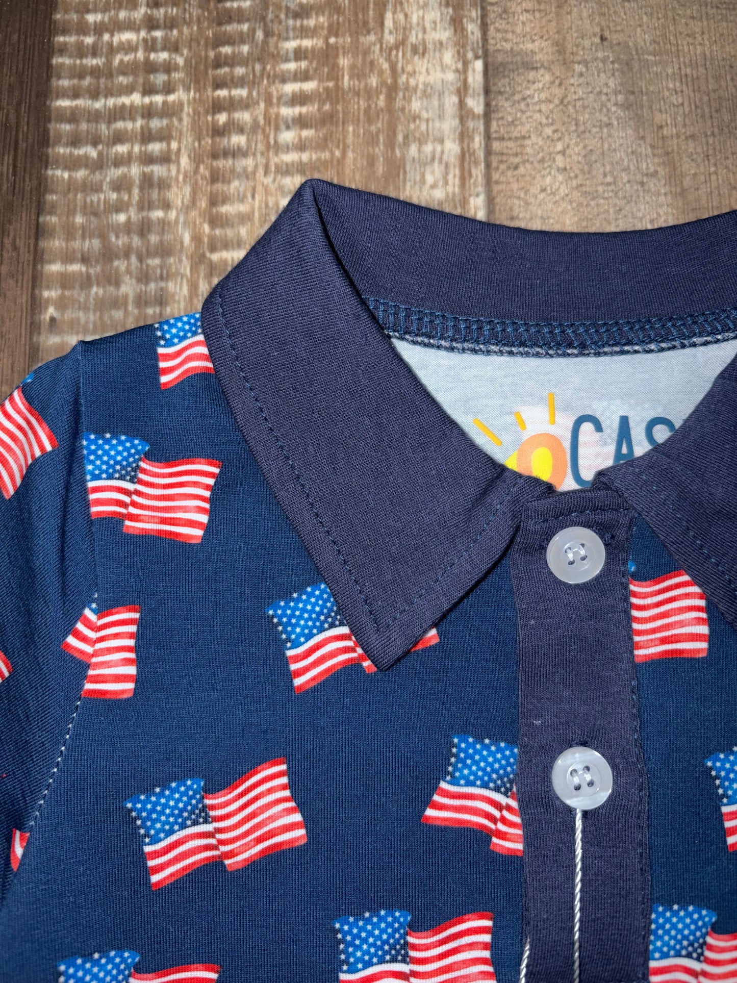 American Pride Short Sleeve Polo