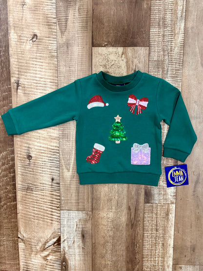 Christmastime Sparkle Sweatshirt