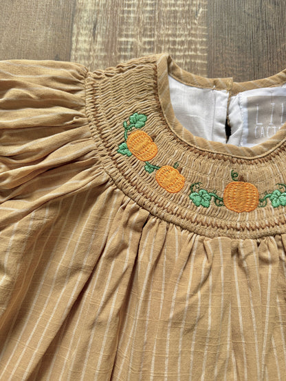 Pumpkin Pinstripes Bloomer Set