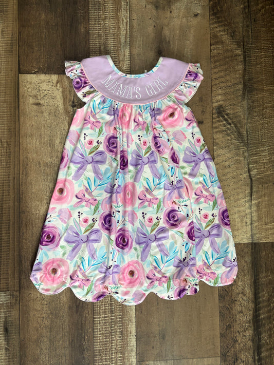 Mama's Girl Smocked Dress