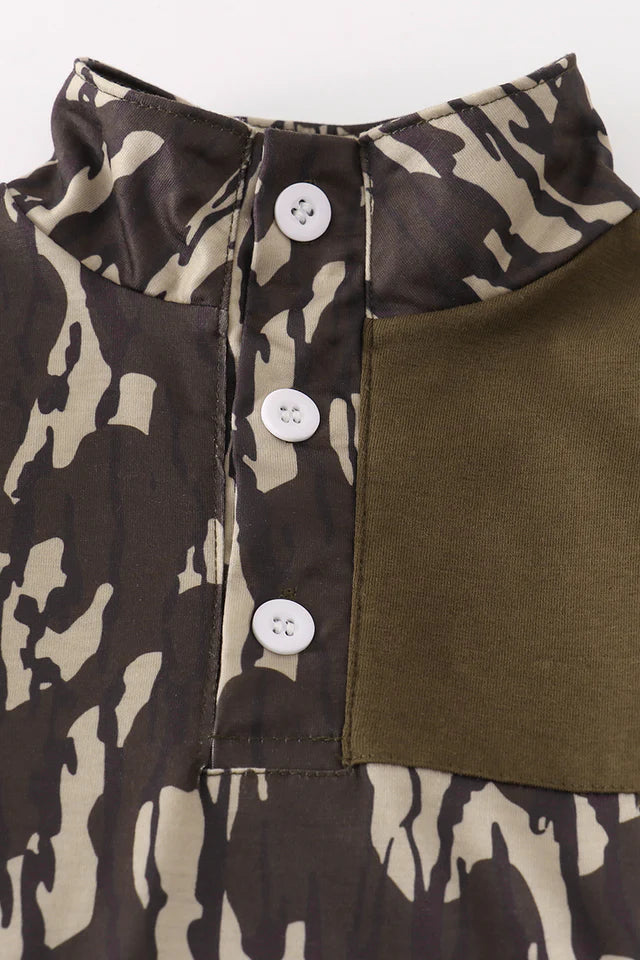 Bottomland Camo Sweatshirt Set