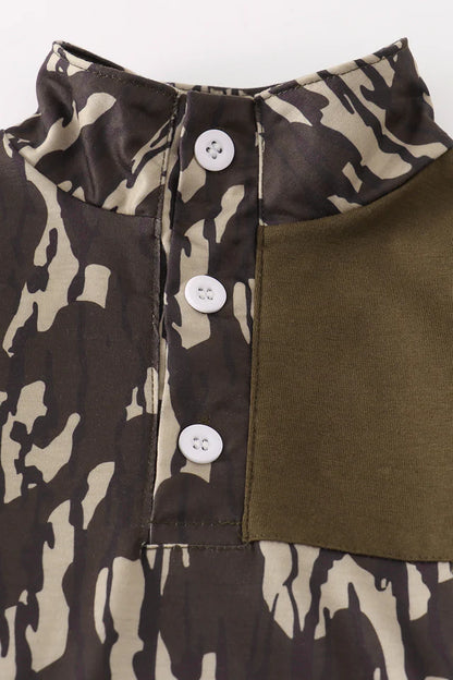 Bottomland Camo Sweatshirt Set