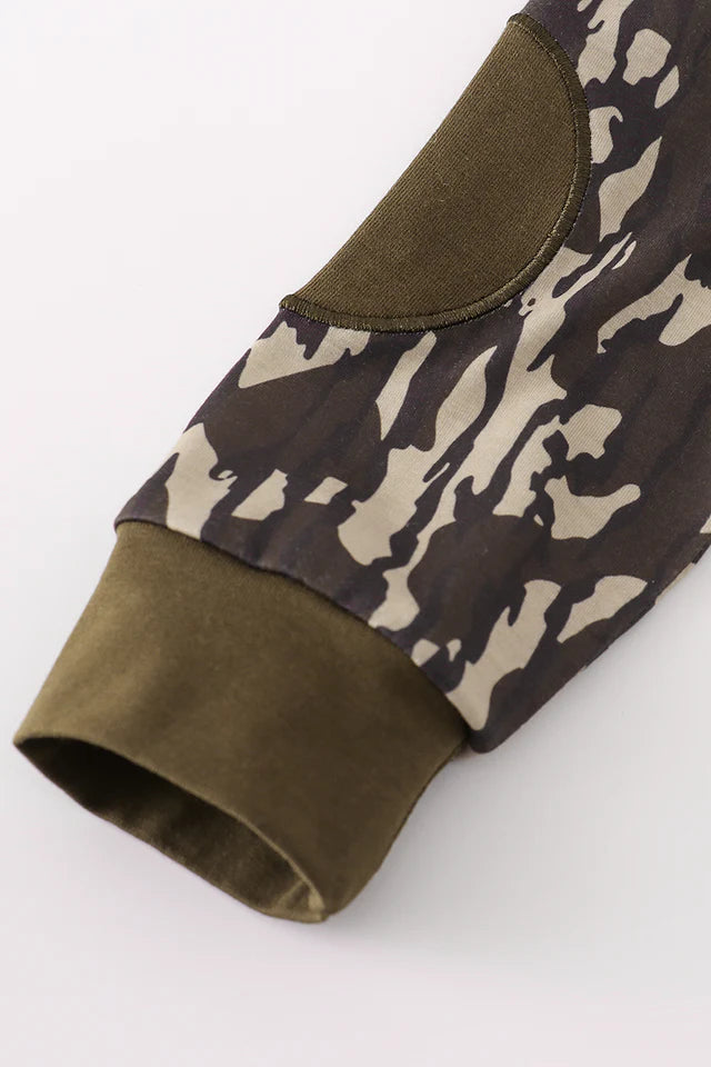 Bottomland Camo Sweatshirt Set