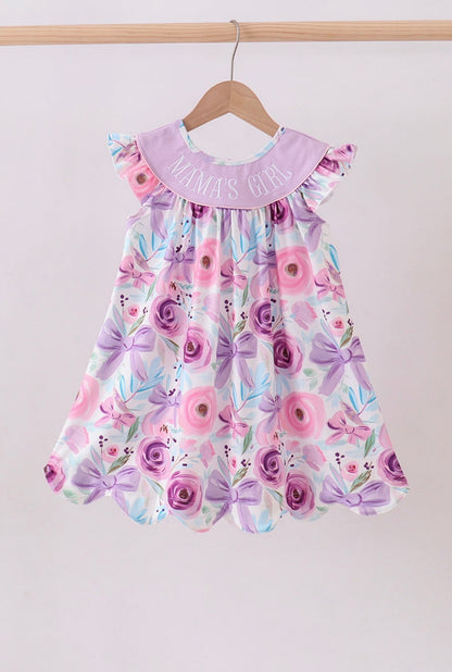 Mama's Girl Smocked Dress