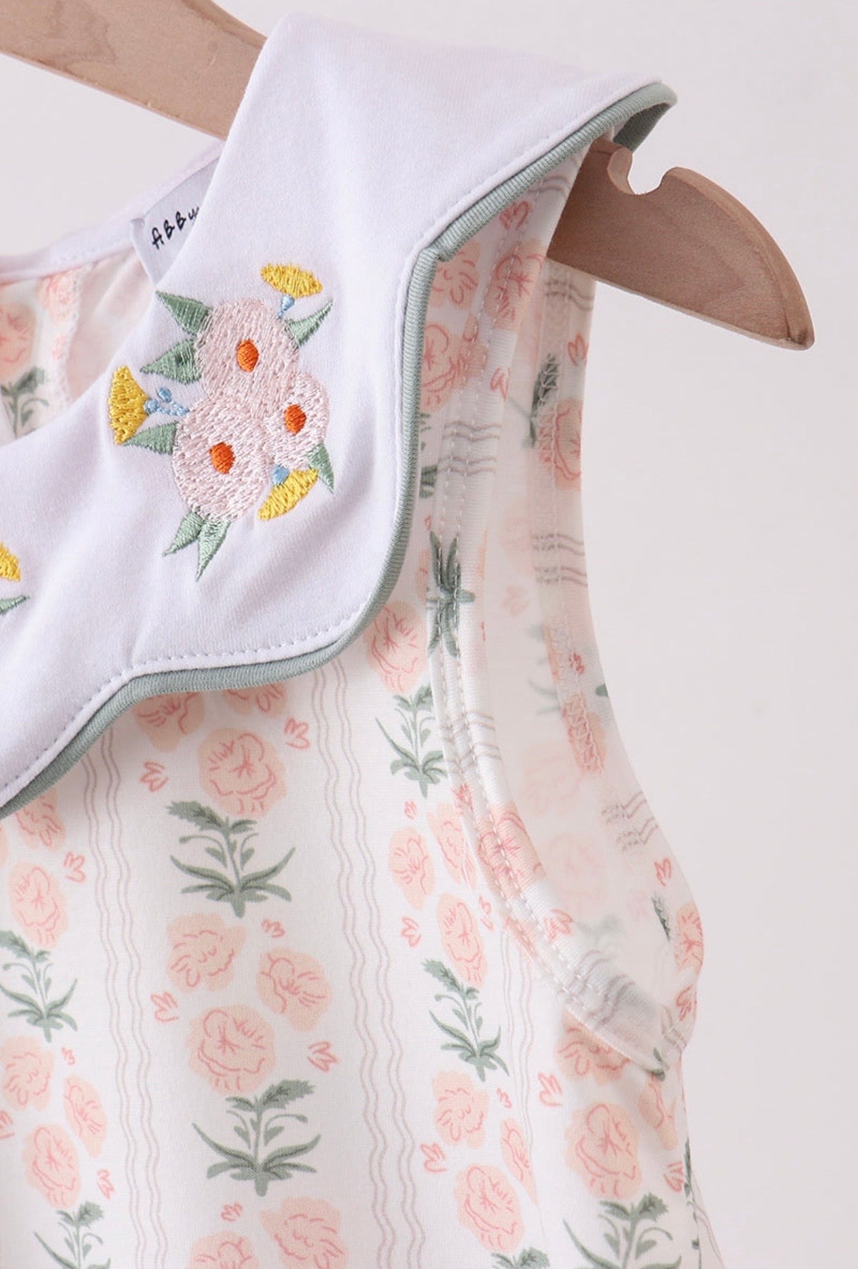Petals and Sage Embroidered Dress