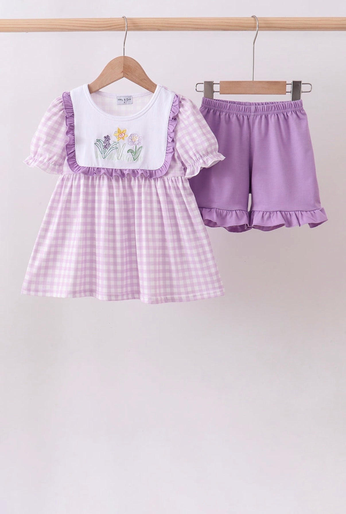 Lovely Lavender Shorts Set