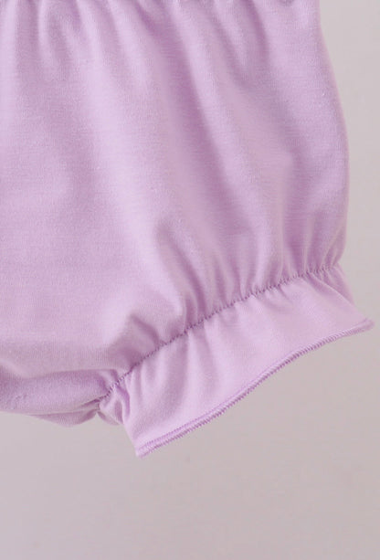 Blooms & Bows Purple Bloomer Set