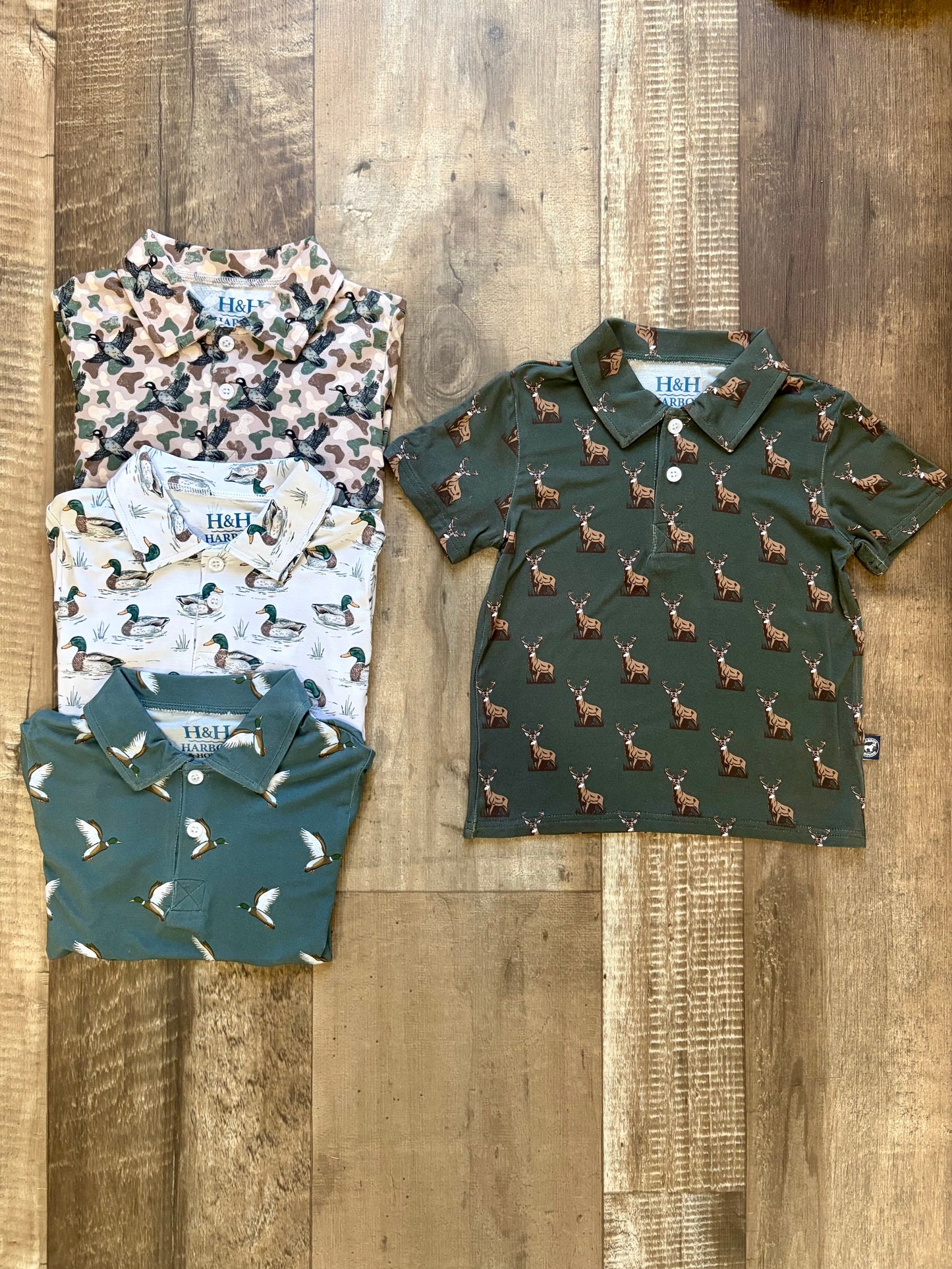 Flying Mallard Short Sleeve Polo