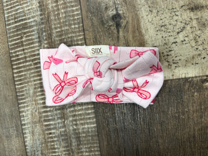 Tickled Pink Headband Bow