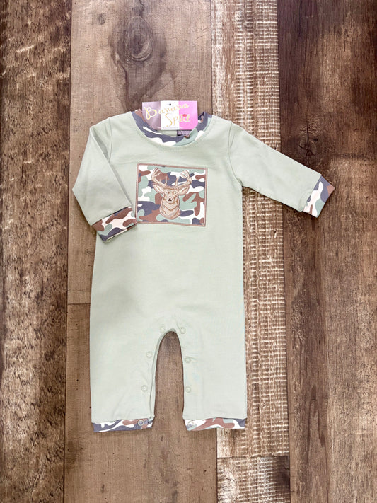 Buck Wild Boys Romper
