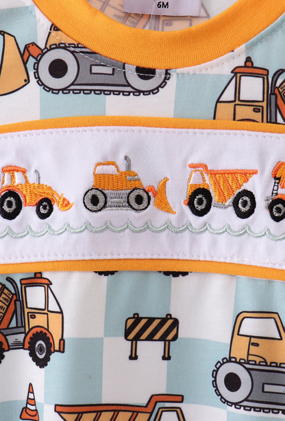 Construction Crew Embroidered Bubble