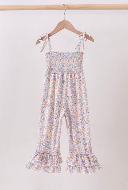 Violet Garden Smocked Romper