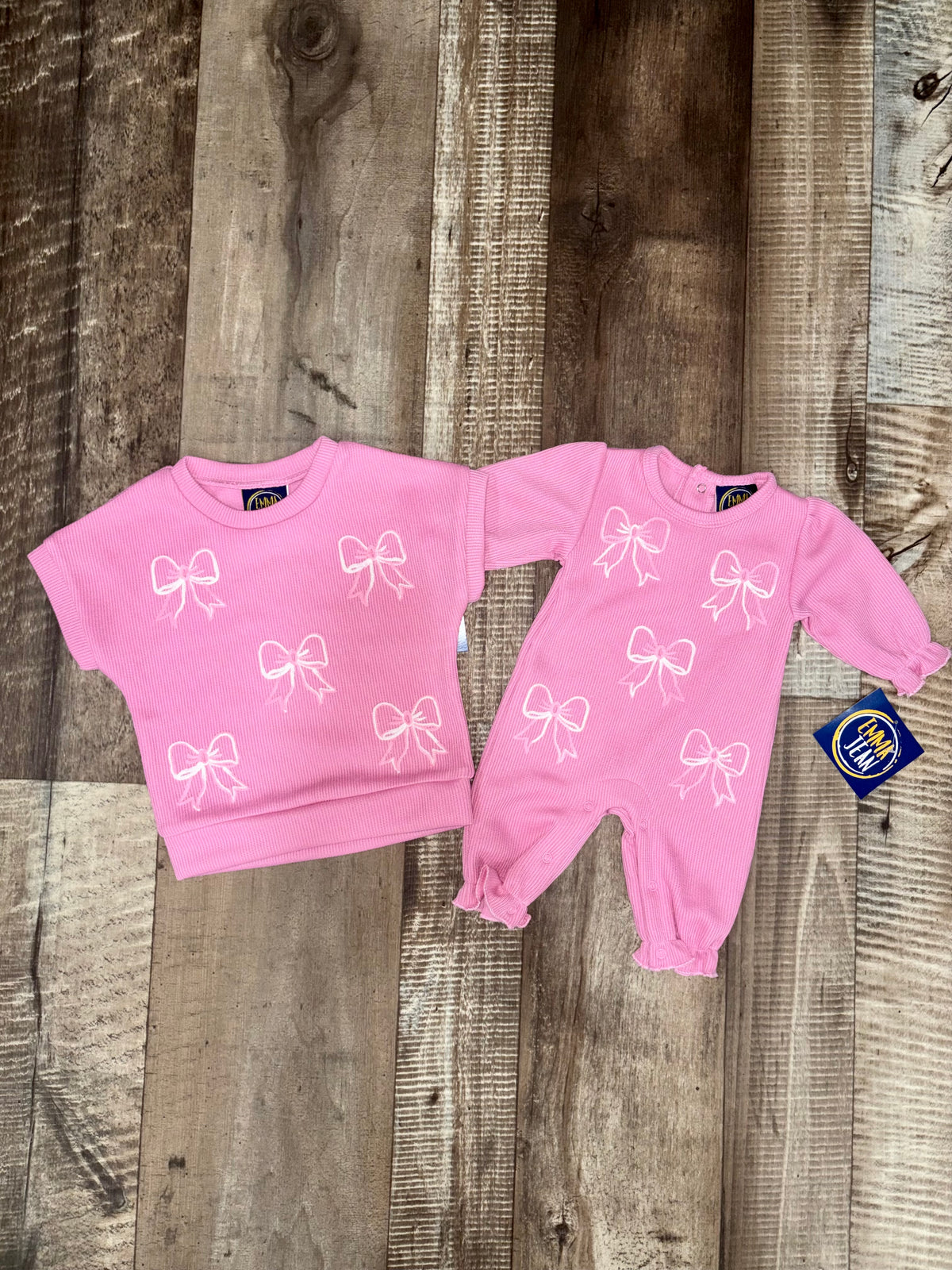 Pink Bow Sweater
