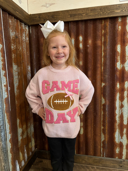 Football Light Pink Sweater