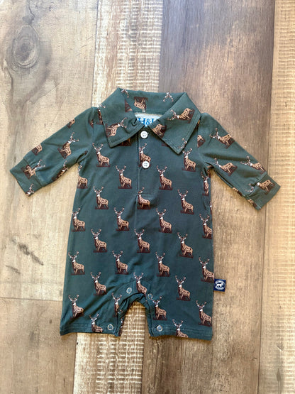 Whitetail Long Sleeve Romper