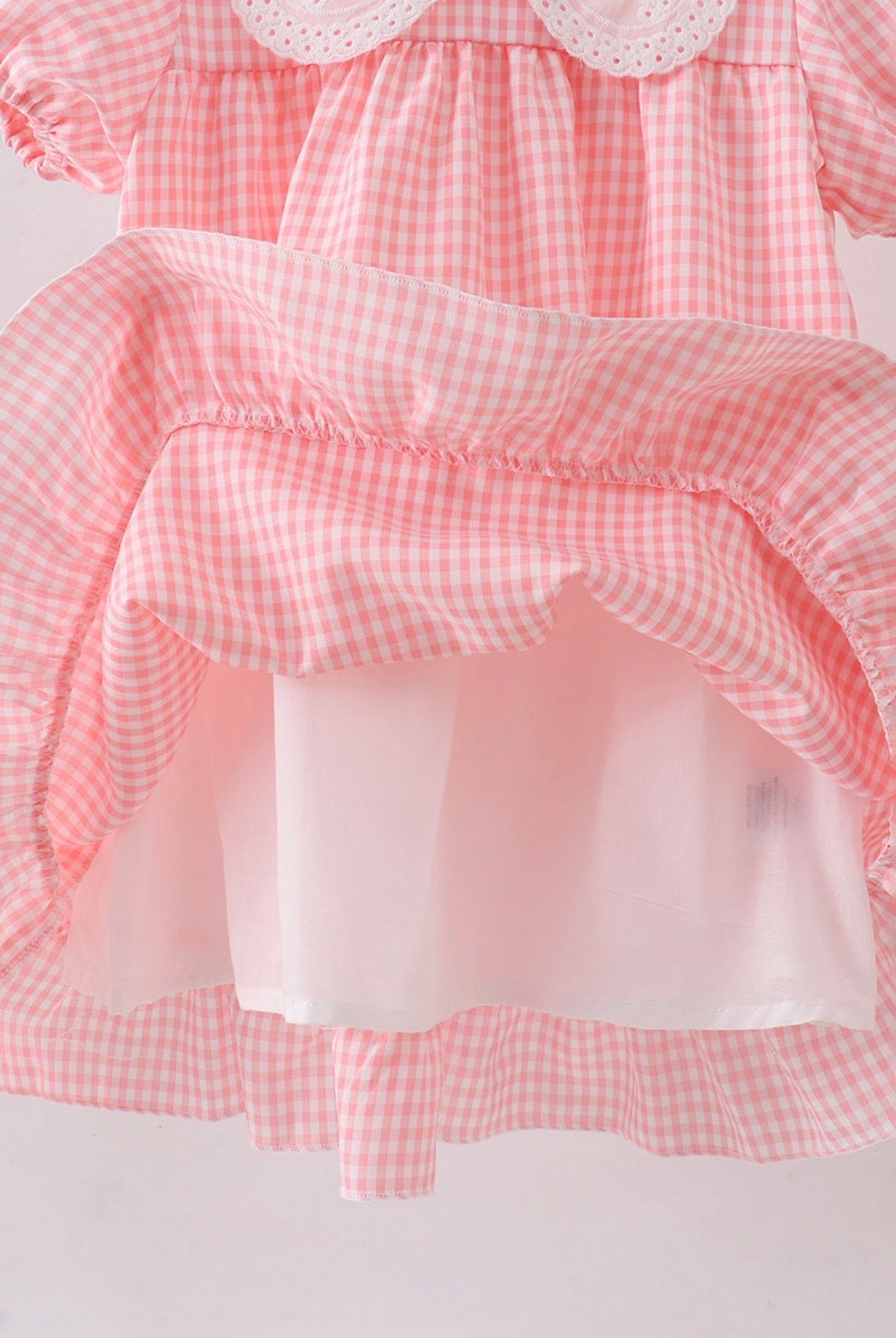 Pink Gingham Dress