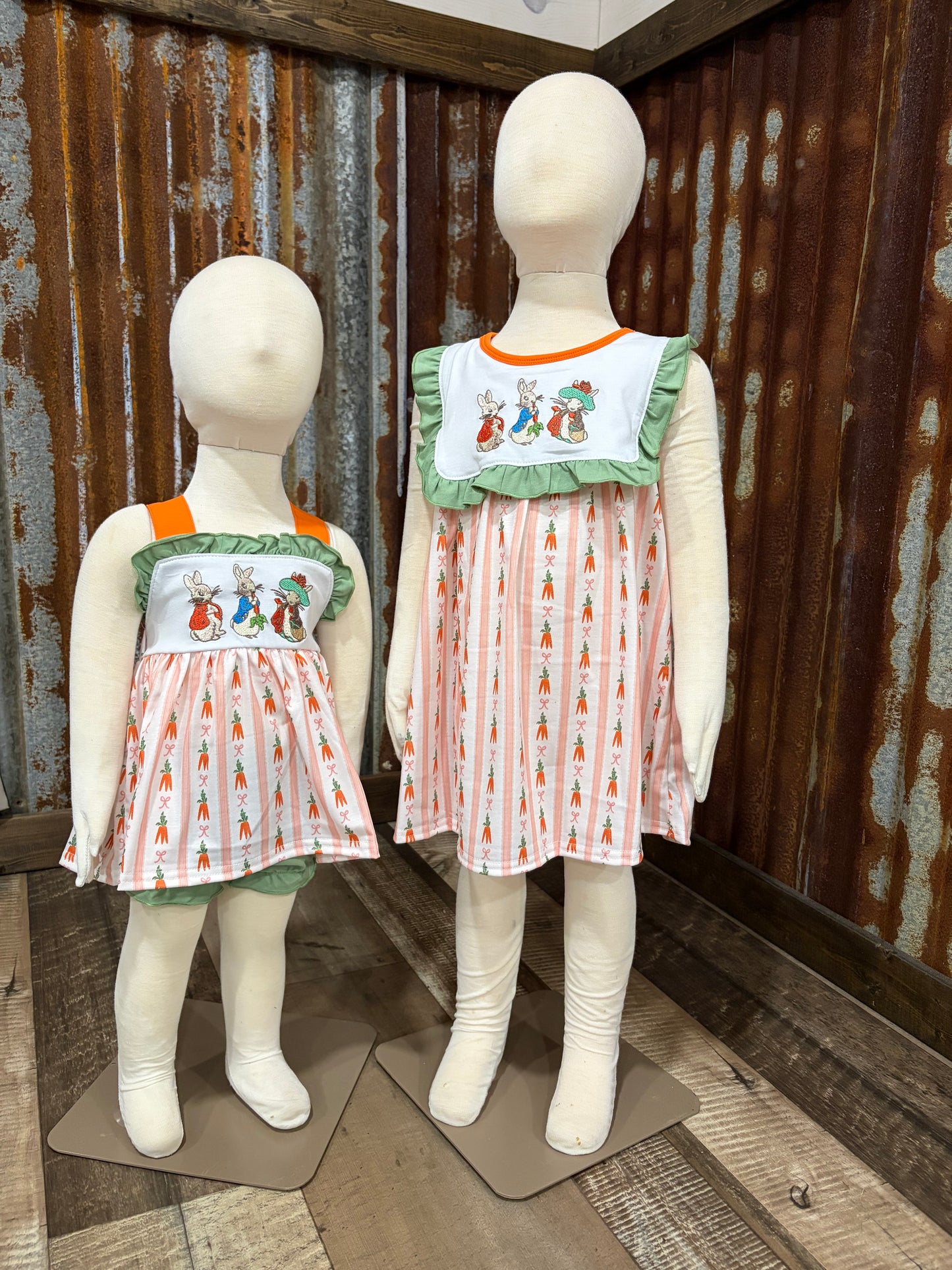 Peter Rabbit Embroidered Dress