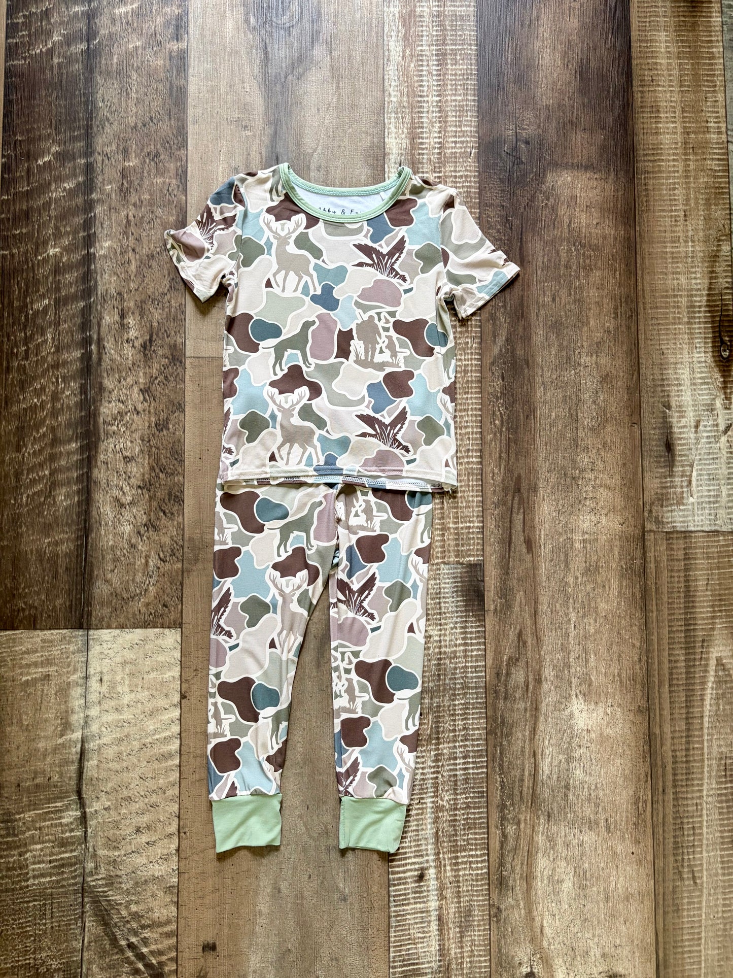 Duck Camo Bamboo Pajamas (matching)