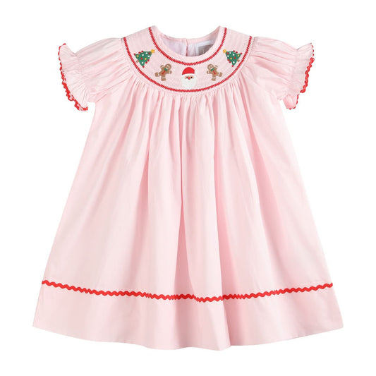 Precious Pink Christmas Dress