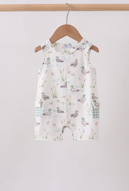 Duck Duck Boys Romper