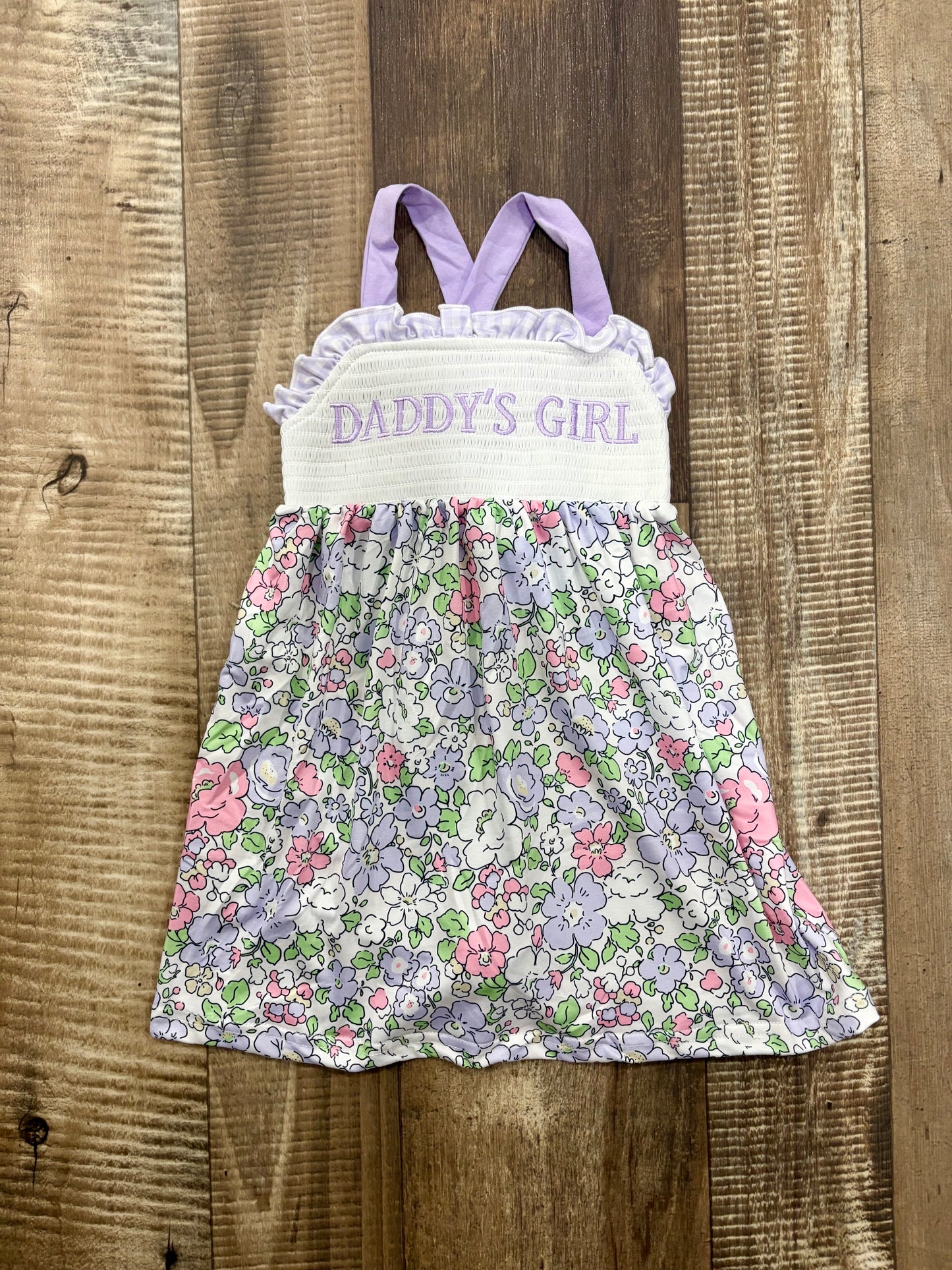Daddy's Girl Smocked Dress