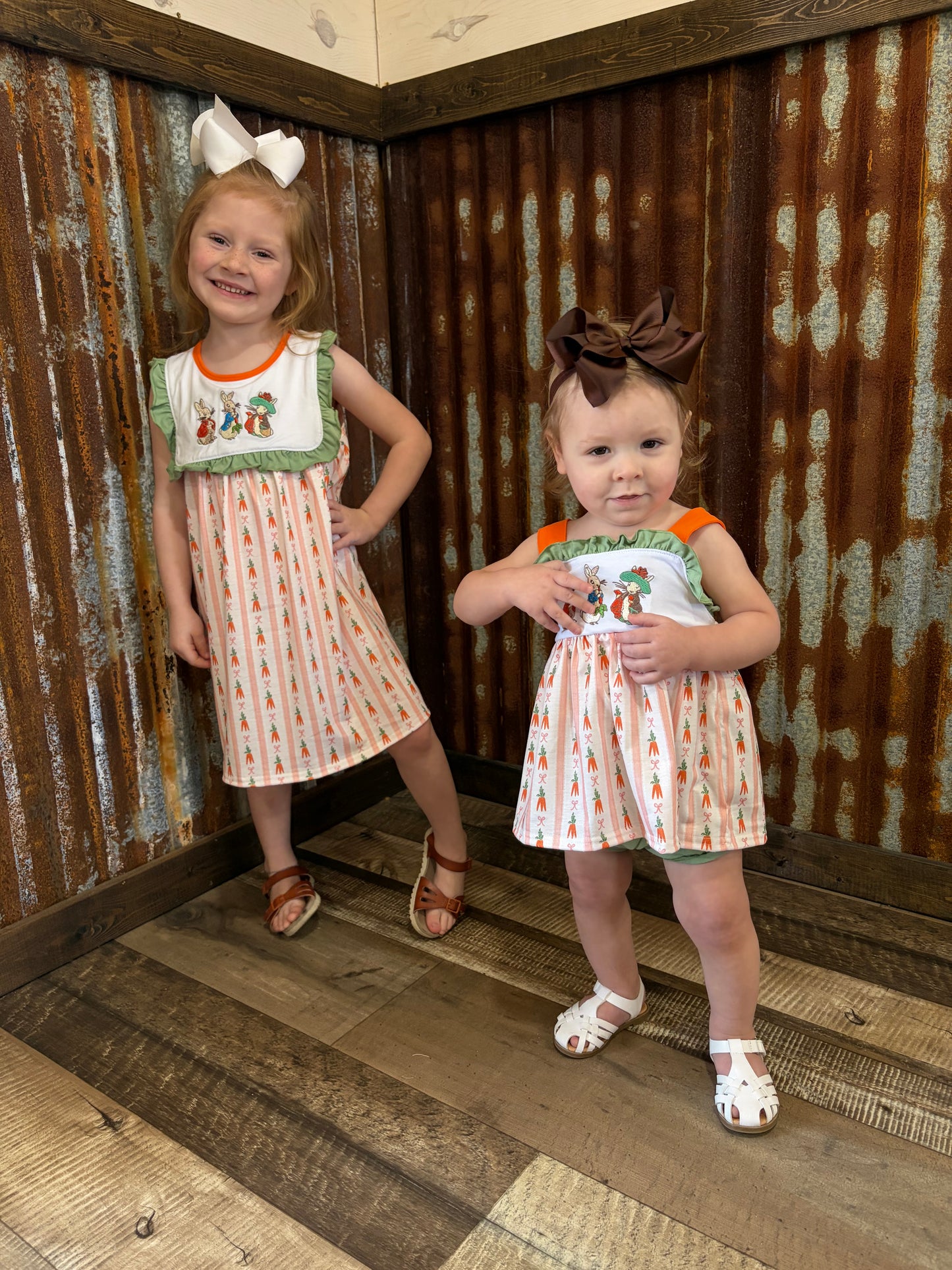 Peter Rabbit Embroidered Bloomer Set