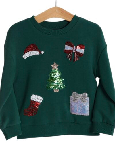 Christmastime Sparkle Sweatshirt