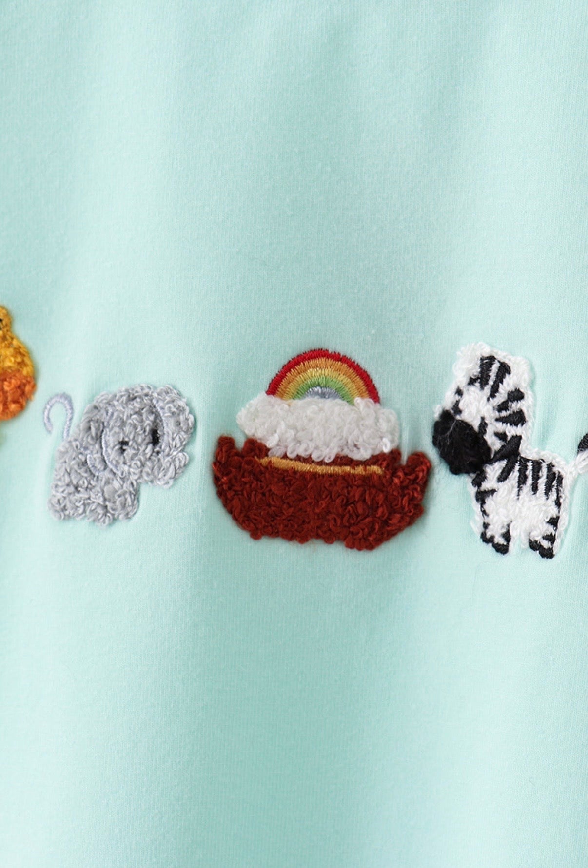 Noah’s Ark French Knot Boys Set
