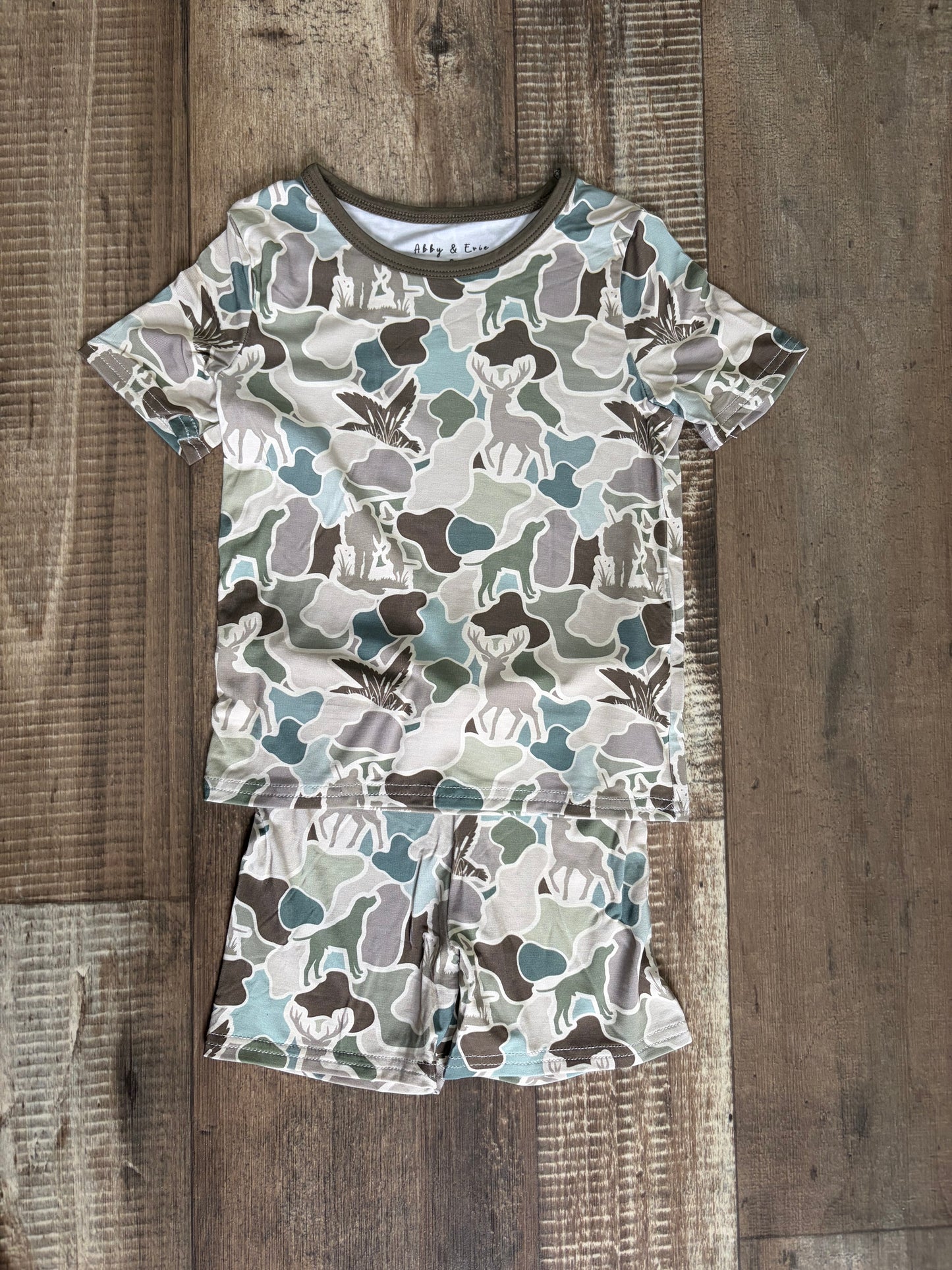 Duck Camo Bamboo Pajama Set