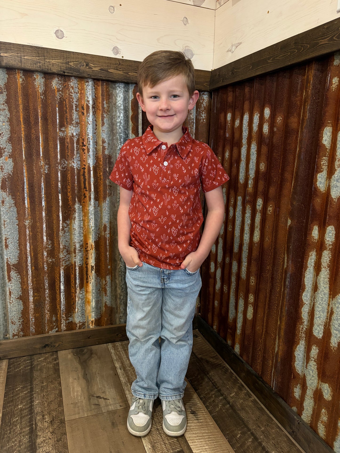 Wild Wild West Short Sleeve Polo