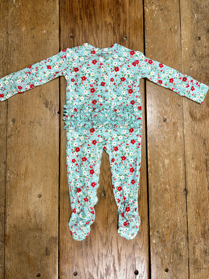 Spring Floral Bamboo Pajamas
