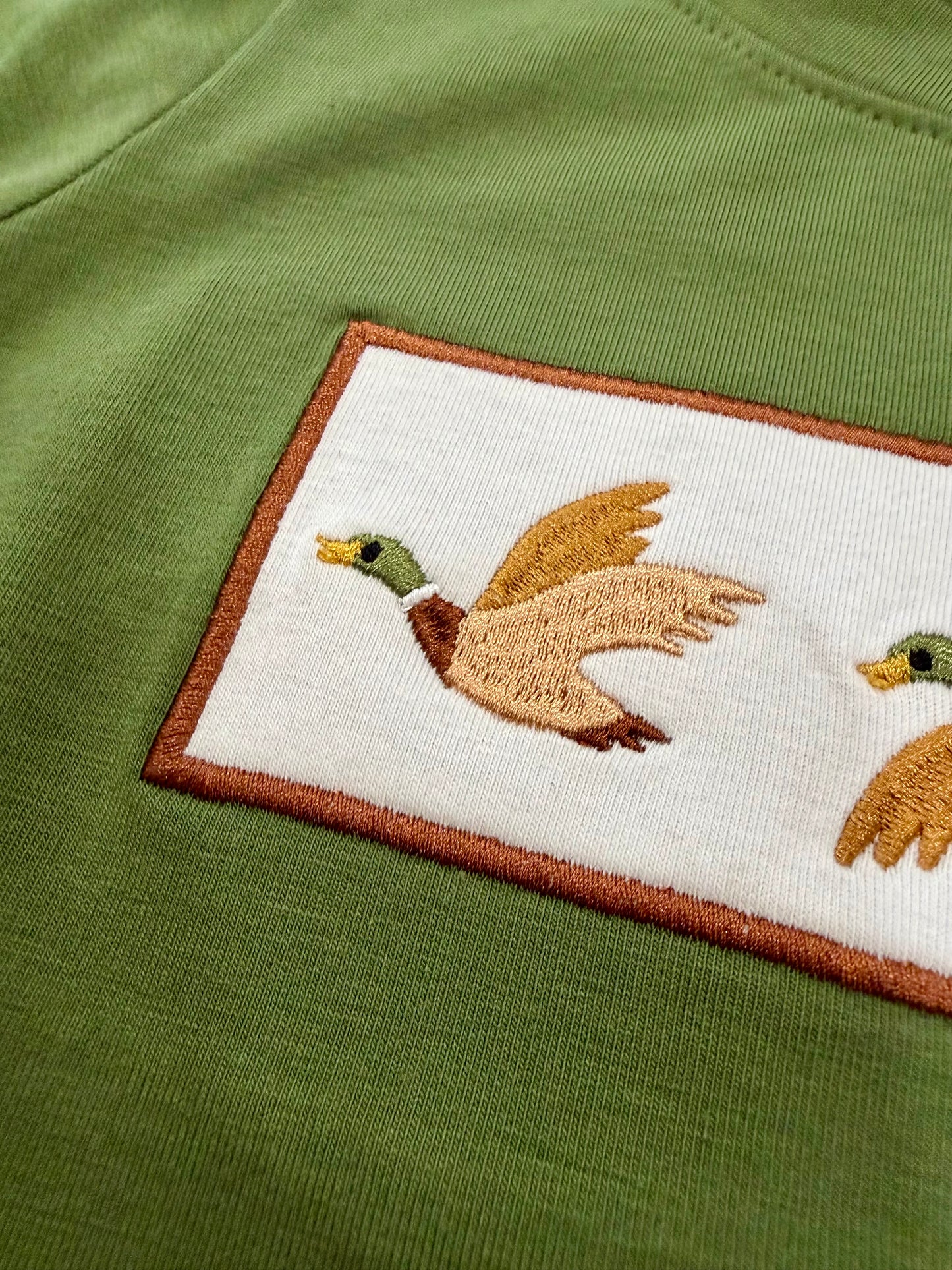Duck Camo Embroidered Set
