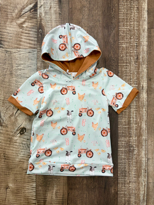 Barnyard Buddies Hooded Shirt