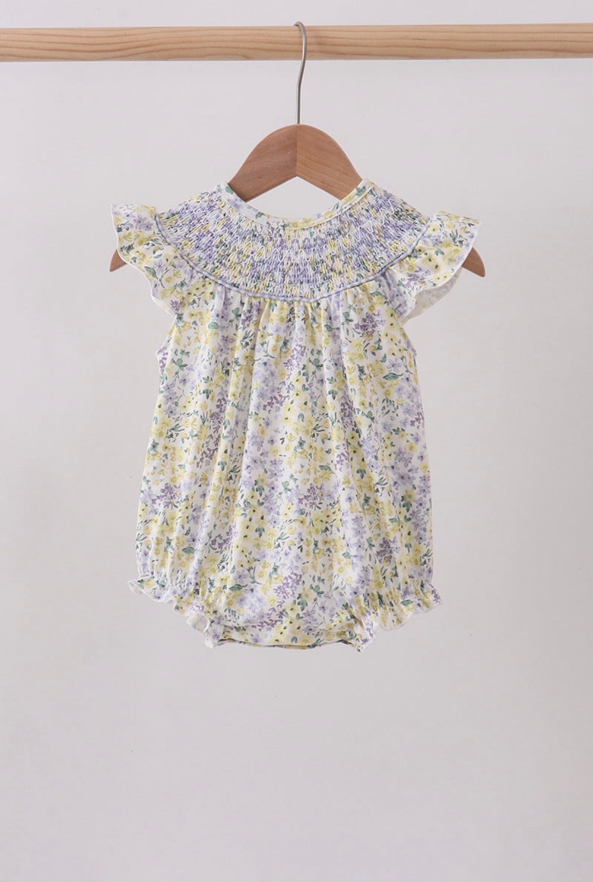 Good as Gold Smocked Bubble