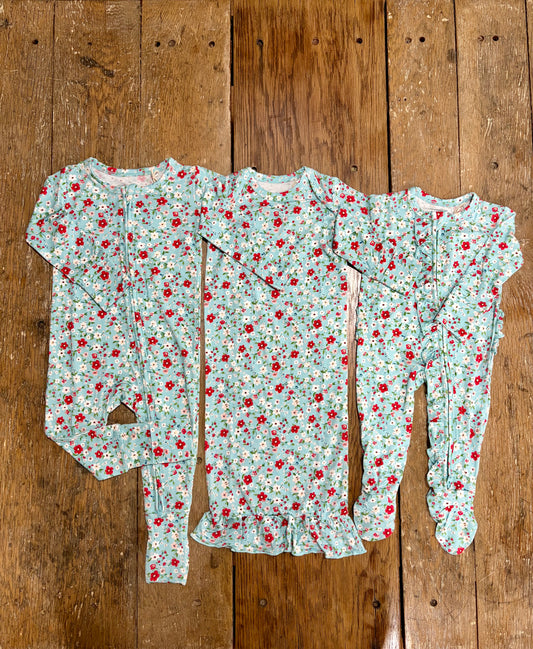 Spring Floral Bamboo Pajamas