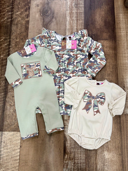Buck Wild Boys Romper