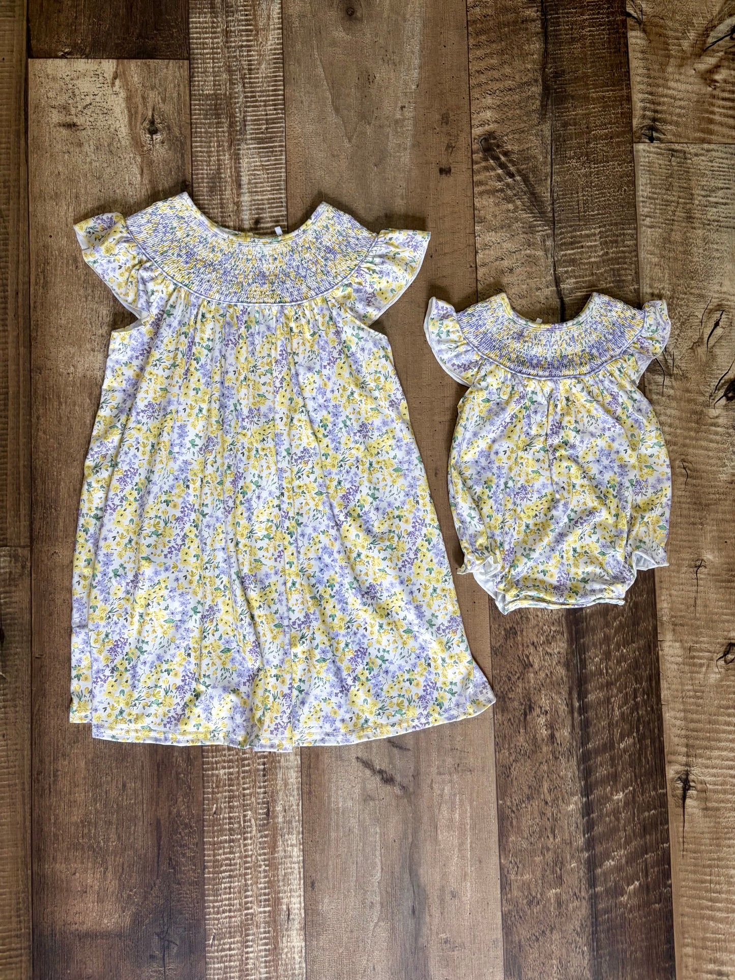 Good as Gold Smocked Bubble