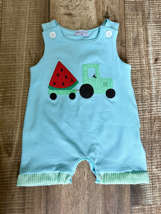 Watermelon Crawl Romper
