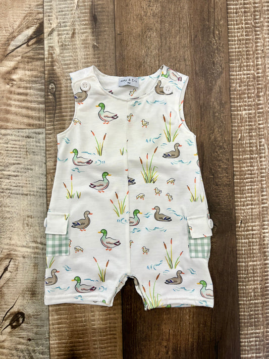 Duck Duck Boys Romper