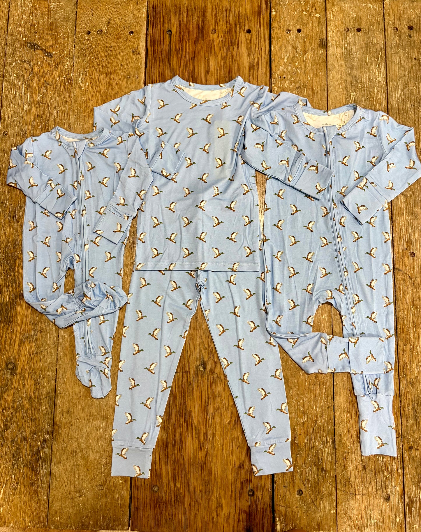 Blue Mallard Bamboo Pajamas