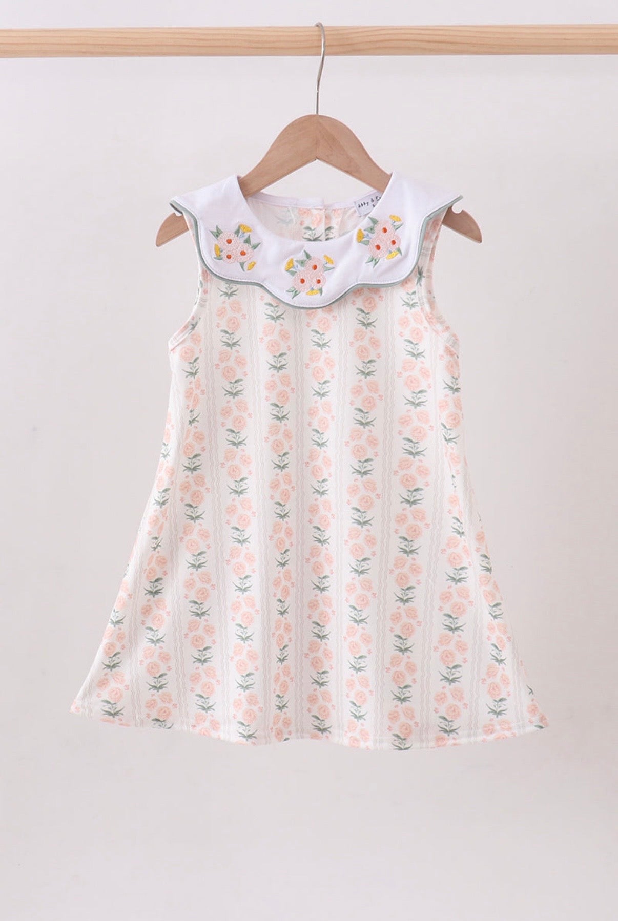 Petals and Sage Embroidered Dress