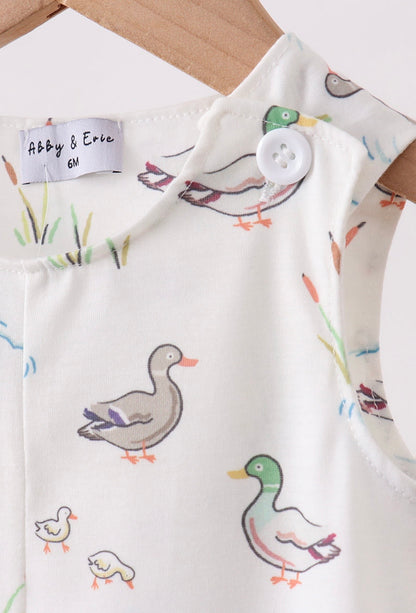 Duck Duck Boys Romper