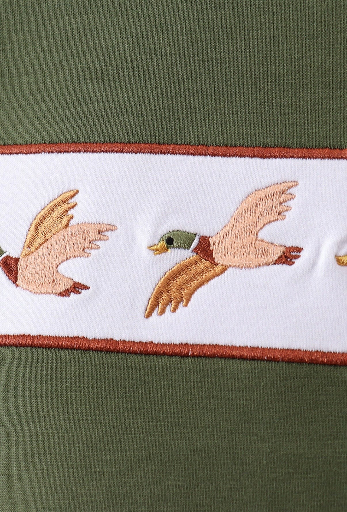 Duck Camo Embroidered Set