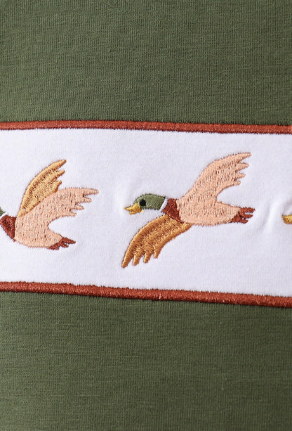Duck Camo Embroidered Set