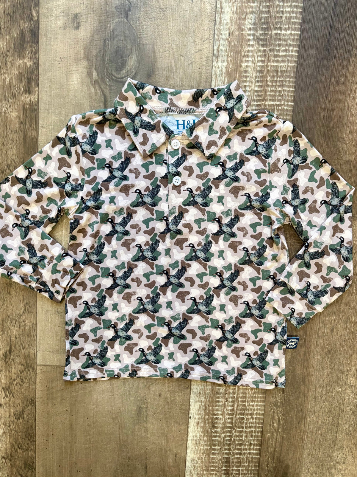 Duck Camp Long Sleeve Polo