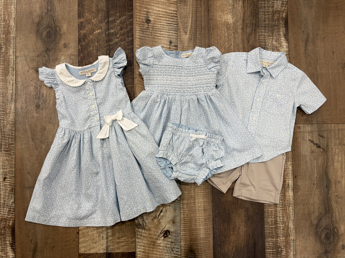 Baby Blues Bloomer Set