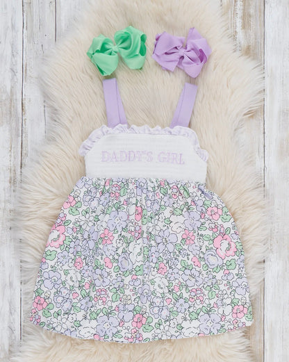 Daddy's Girl Smocked Dress